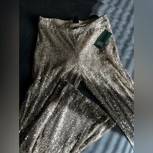Wild Fable Silver Sequin Skirt